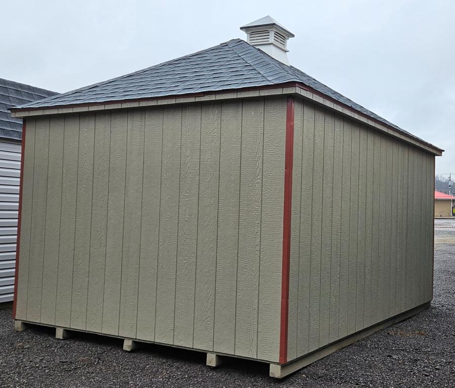 10x14 Hip Shed Rocky Mountain Sheds